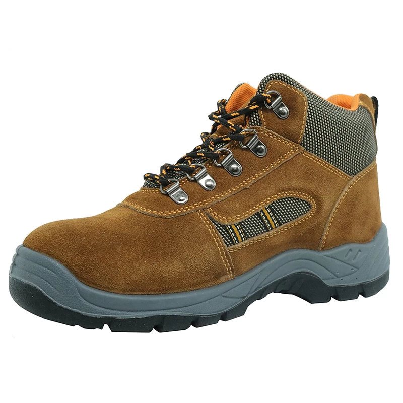 China SD5001 suede leather sport type esd safety shoes manufacturer