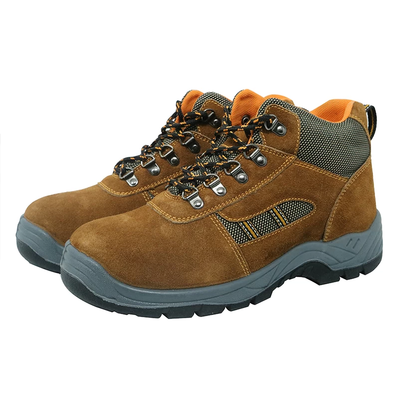China SD5001 suede leather sport type esd safety shoes manufacturer