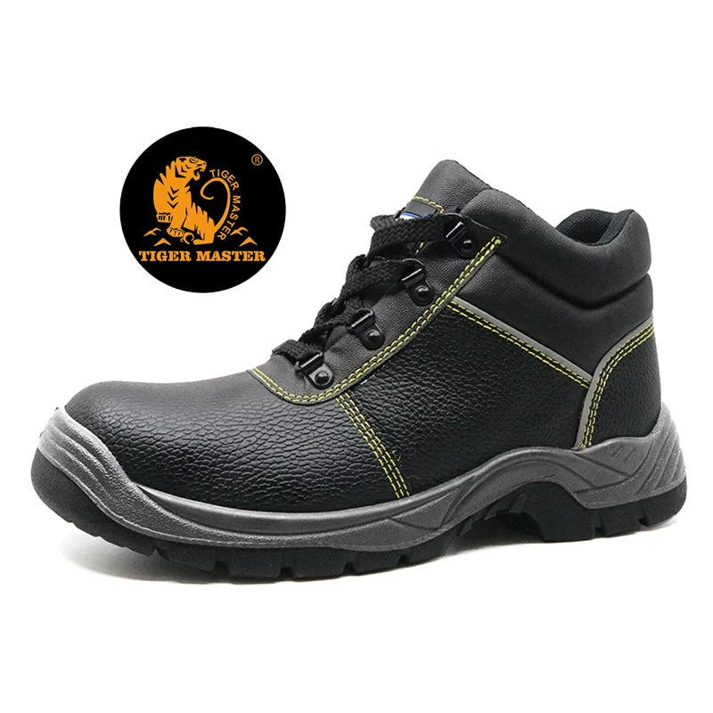 China SD5050 Black oil resistant steel toe cap industrial safety shoes for work manufacturer