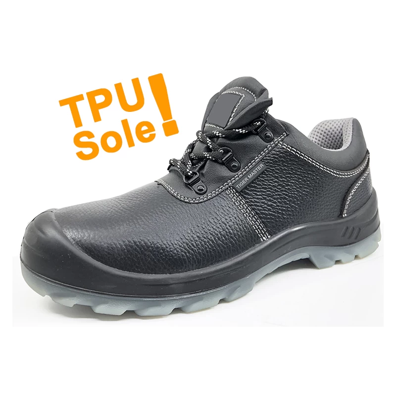 China SJ0172T waterproof anti static genuine leather tpu sole S3 SRC safety shoe manufacturer