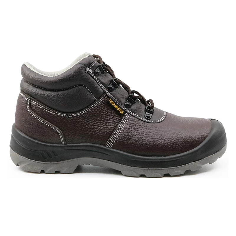 中国 SJ0189 CE认证钢包头皮革安全慢跑工作鞋 制造商