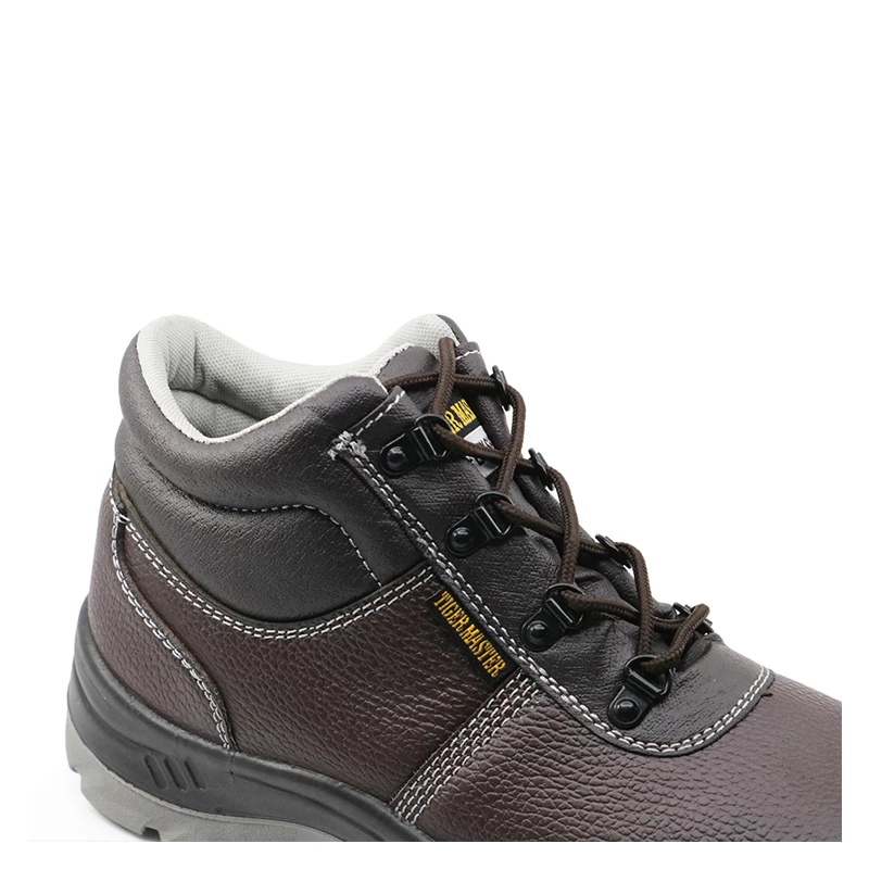 China SJ0189 CE approved steel toe cap leather safety jogger work shoes manufacturer