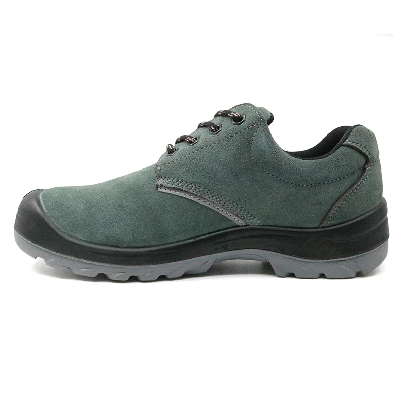 China SJ0200 china CE approved suede leather steel toe indoor work shoes safety manufacturer