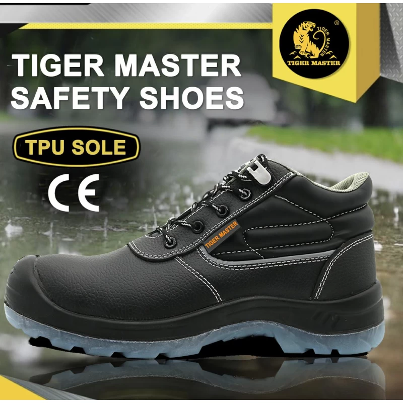 China SJ0224 Safety jogger TPU sole composite toe anti puncture oil field safety shoes CE manufacturer