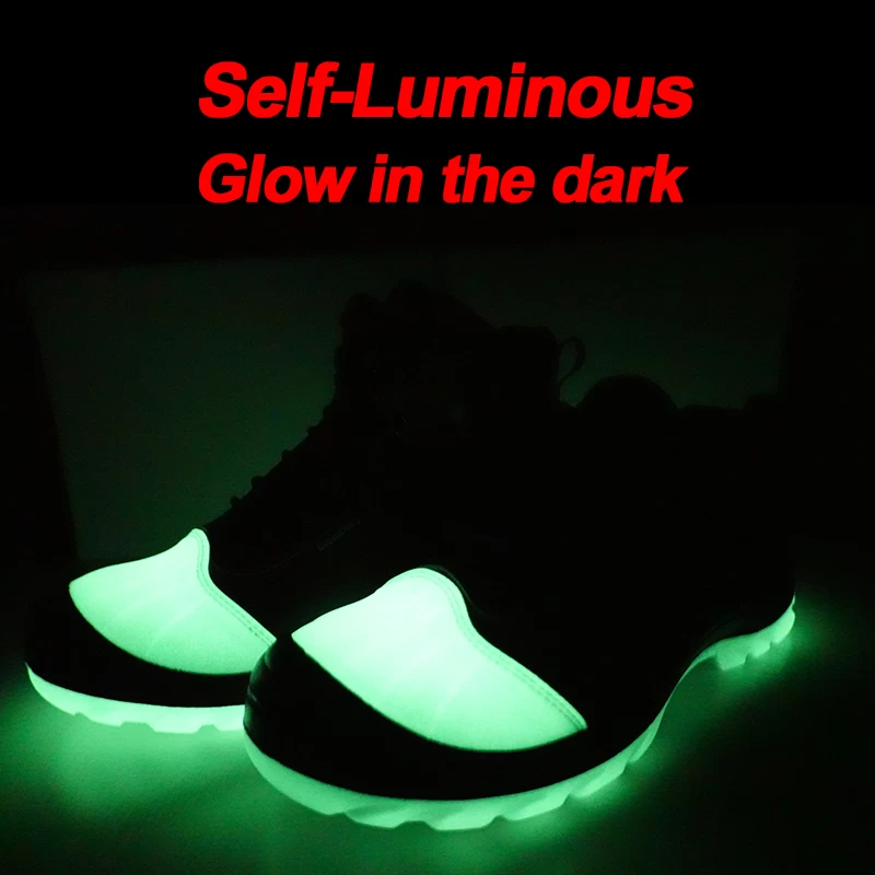 China SJ0250 Self-Luminous steel toe puncture proof anti static industrial safety shoes manufacturer