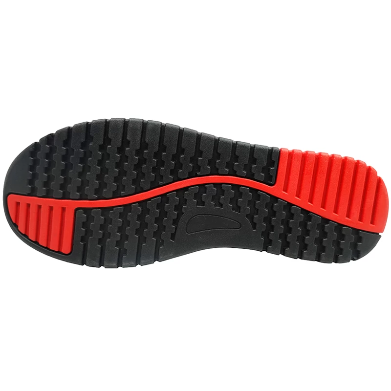China SMR02 Toe composto resistente ao óleo preto anti estática moda sapatos de segurança esporte fabricante