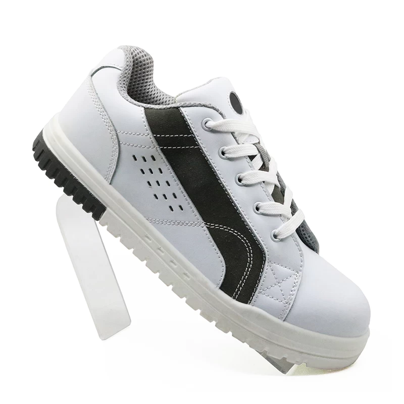China SMR03 White oil slip resistant anti static breathable casual sport shoes safety manufacturer