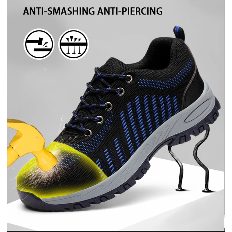 China SP007 china breathable rubber sole sports design men women safety shoe manufacturer
