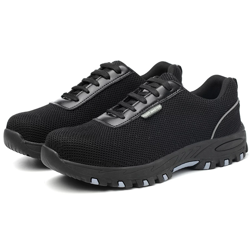 China SP016 Metal free plastic toe cap casual sport airport safety shoes manufacturer