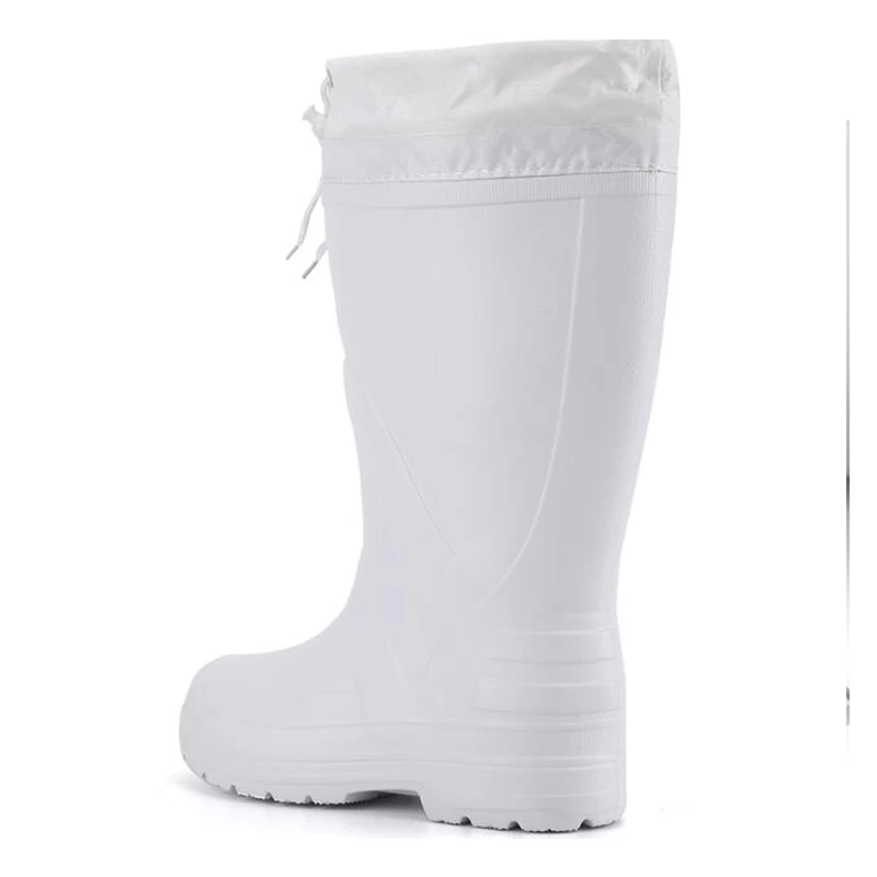 China SQ-901 White food industry lightweight men winter EVA boots men manufacturer