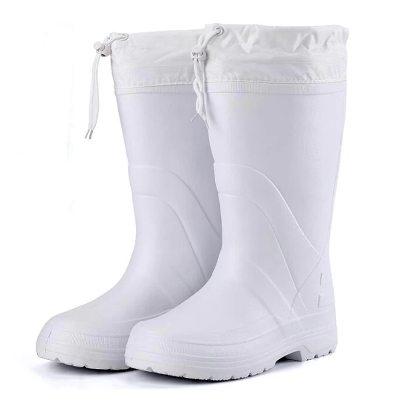 China EB01 White food industry lightweight men winter EVA foam boots men manufacturer