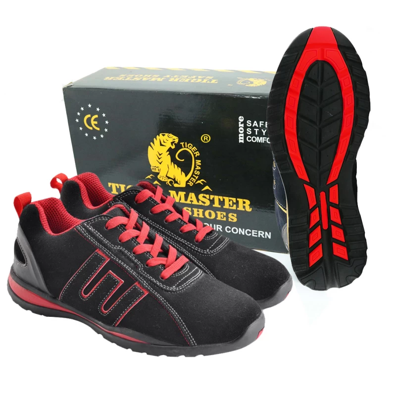 China SRS002 slip resistant fashion sport work shoes safety for men manufacturer
