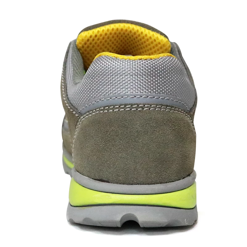 China SRS007 Abrasion resistant non slip fashion sport safety shoes steel toecap manufacturer
