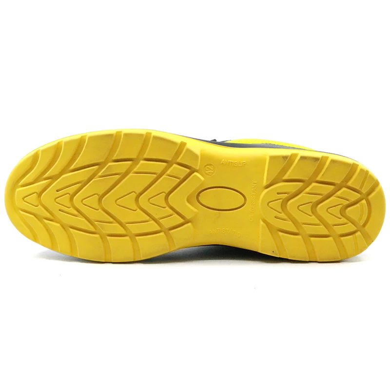 China SU027G lightweight breathable plastic toe cap sport type work shoes safety manufacturer