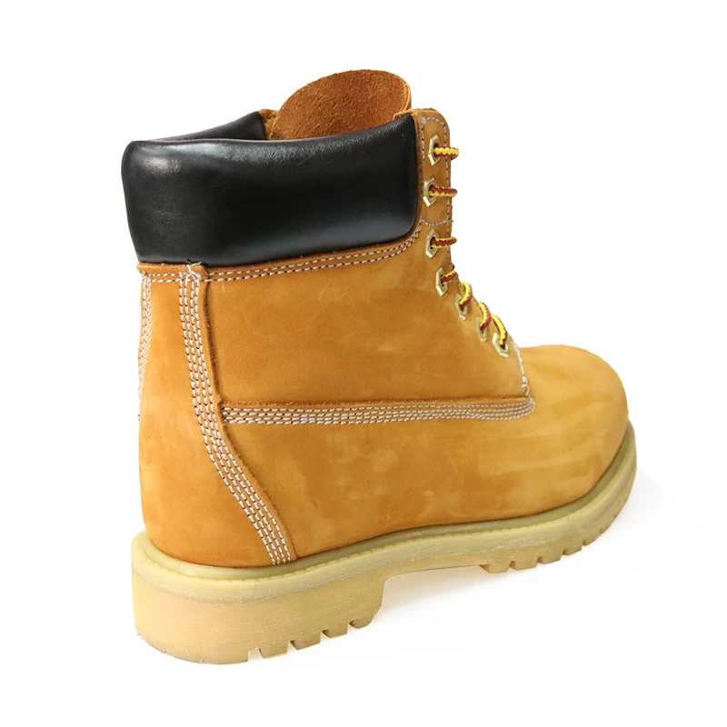 China TB001 nubuck leather fashionable timberlind style work safety boots manufacturer