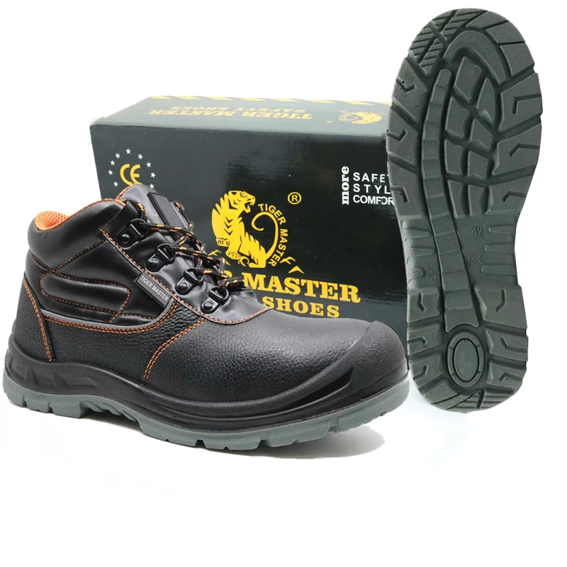 China TH007 Tiger master metal free composite toe european safety shoes manufacturer