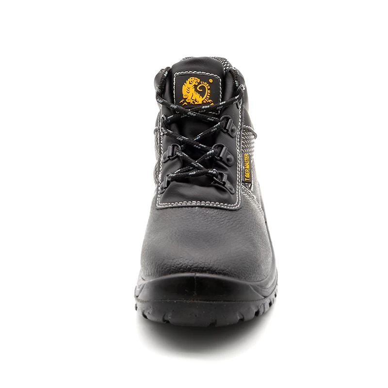 China TM003 Oil slip resistant pu outsole steel toe prevent puncture industrial safety shoes SBP manufacturer