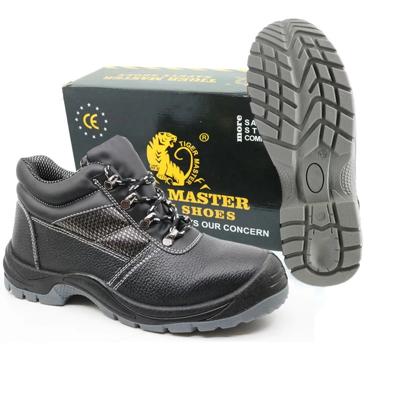 China TM003 Oil water resistant puncture proof steel toe industrial safety work shoe for men manufacturer