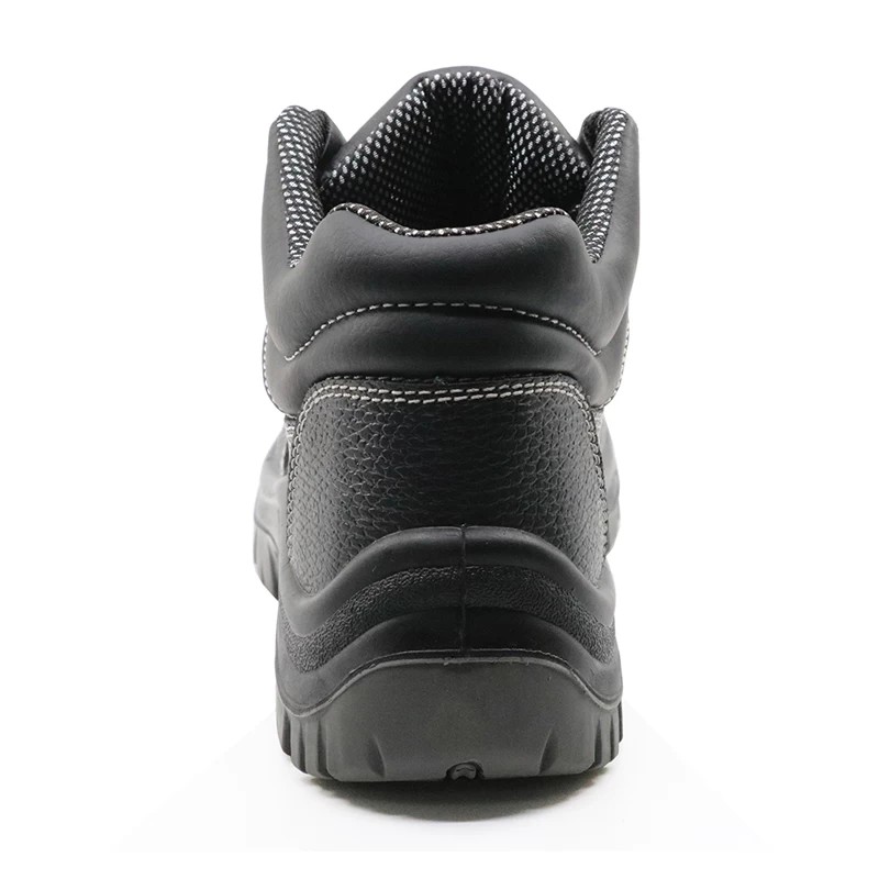 China TM006 China black oil resistant mining safety shoes for men manufacturer