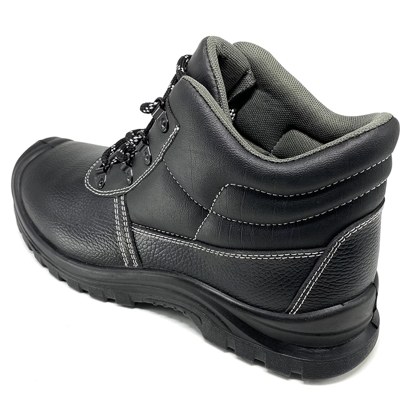 China TM010 Oil slip resistant anti static waterproof industrial safety shoes steel toe manufacturer