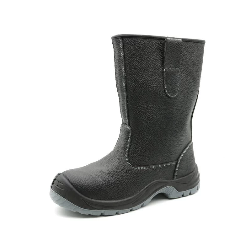 China TM011 CE oil water resistant non-slip steel toe prevent puncture anti static rigger boots manufacturer