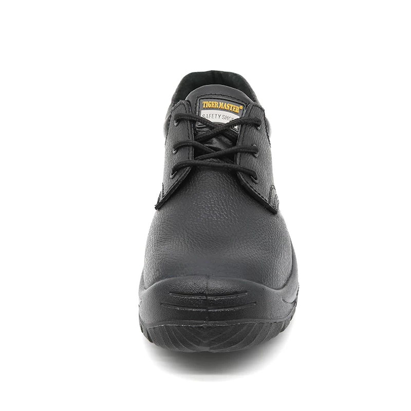 Chine TM015 chaussures de travail de sécurité économique bon marché à plaque intermédiaire en acier anti-dérapant à l'huile et à l'acide fabricant