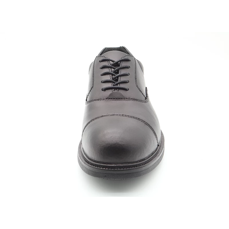 China TM047 Leather anti slip pu sole prevent puncture men's fashionable executive safety shoes steel toe manufacturer