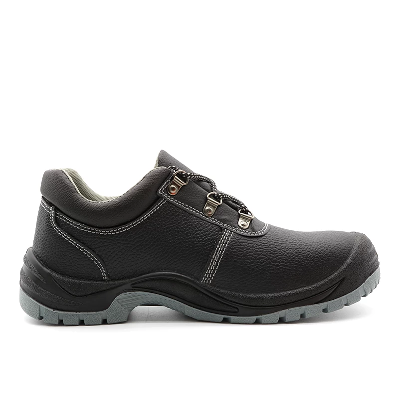 China TM055L Oil slip resistant steel toe puncture proof cheap price leather working shoes manufacturer