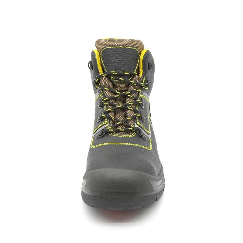 China TM116 Acid oil resistant anti slip soft rubber sole oil gas industry safety shoes manufacturer