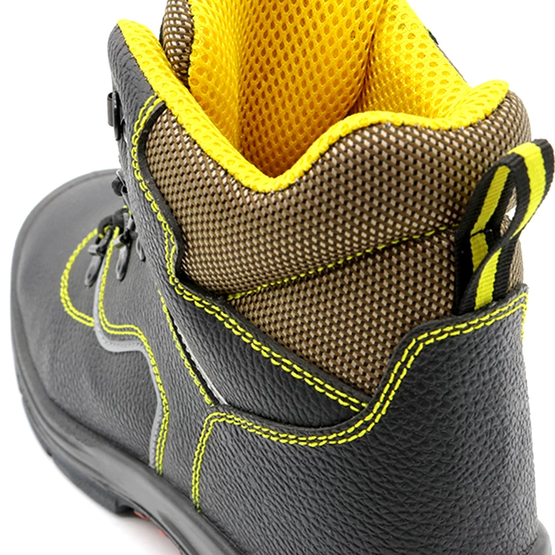 China TM116 Acid oil resistant anti slip soft rubber sole oil gas industry safety shoes manufacturer
