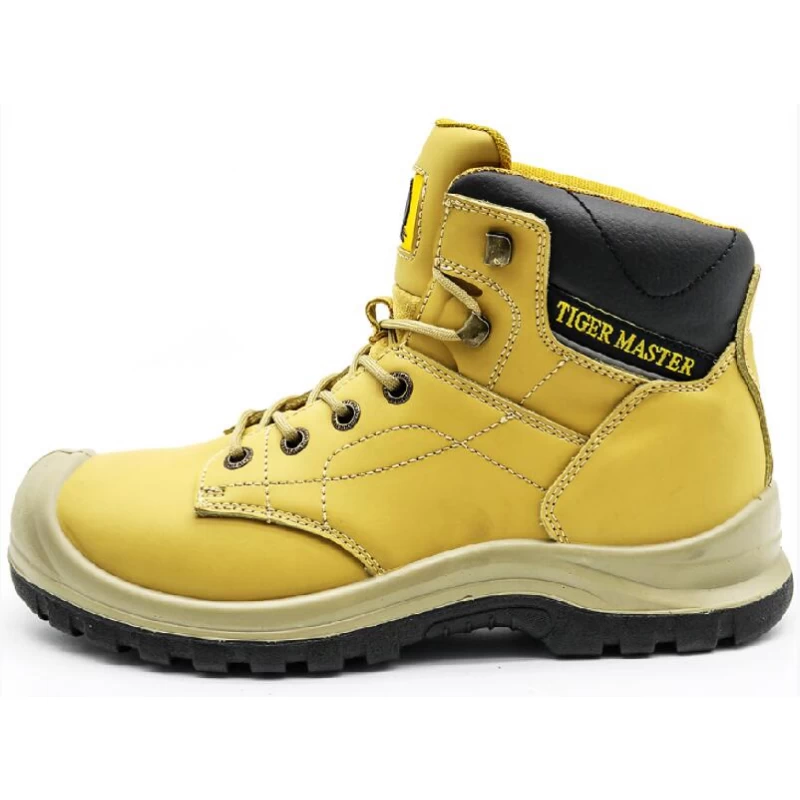 China TM1204 Tiger master brand oil slip resistant anti puncture steel toe mining safety shoes manufacturer
