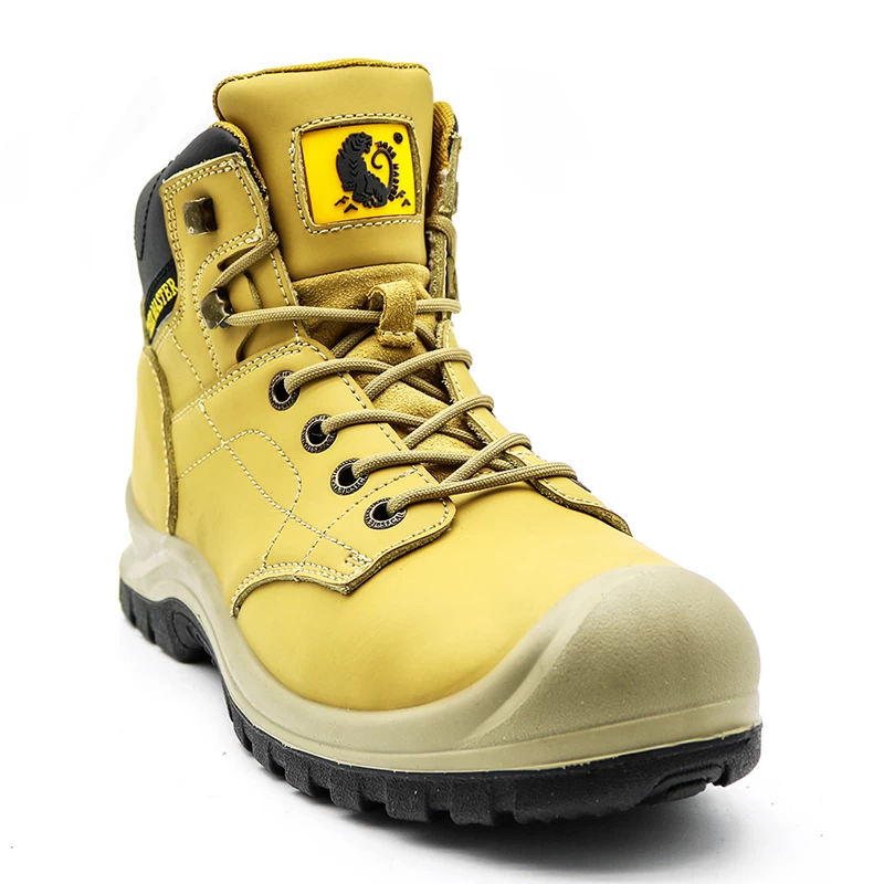 China TM1204 Tiger Master Marca Oil Slip Resistant Anti Punctures Aço De Toe Sapatos de Segurança de Mineração fabricante