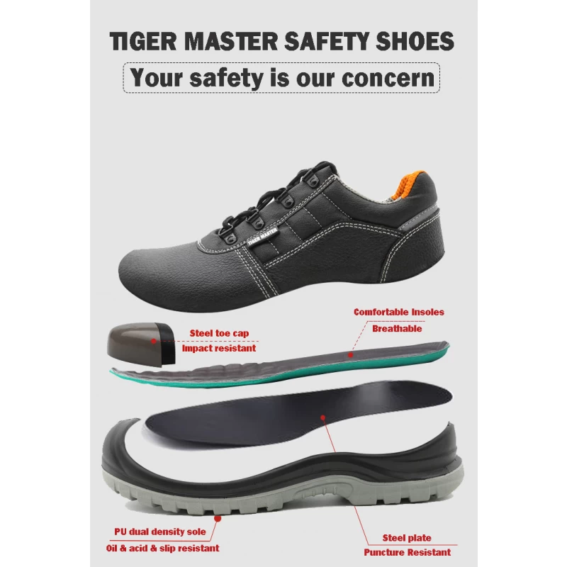 Chine TM1205 Chaussures de travail confortables pour hommes anti-dérapantes à l'épreuve des acides et des huiles fabricant