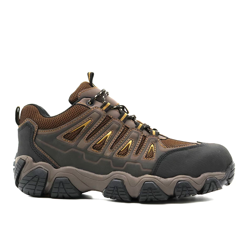 China TM121L Shock absorption eva rubber sole composite toe anti puncture waterproof safety shoes manufacturer