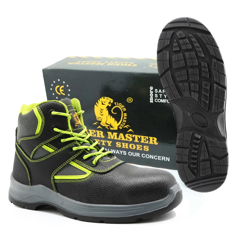 China TM2101 new design oil slip resistant puncture proof construction safety shoes steel toe manufacturer