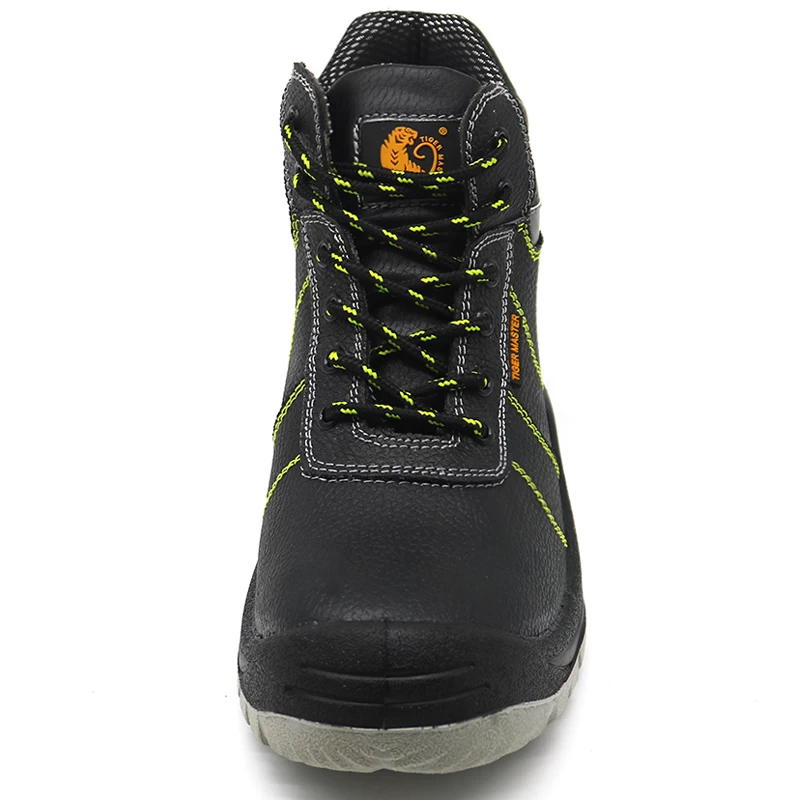 China TM2008 oil and water resistant anti slip steel toe puncture proof construction safety shoes manufacturer