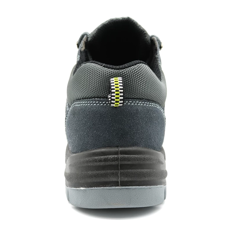 China TM2016 Anti slip suede leather steel toe prevent puncture sport type safety shoes manufacturer