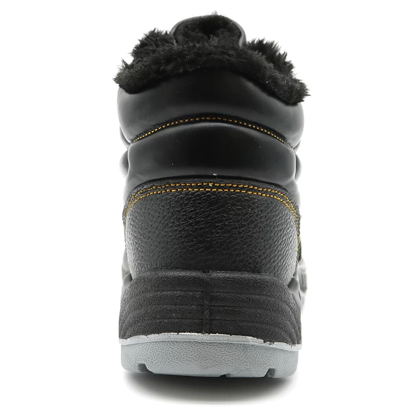 중국 TM2017 안티 슬립 방지 펑크 모피 라이닝 겨울 안전 신발 철강 발가락 모자 제조업체