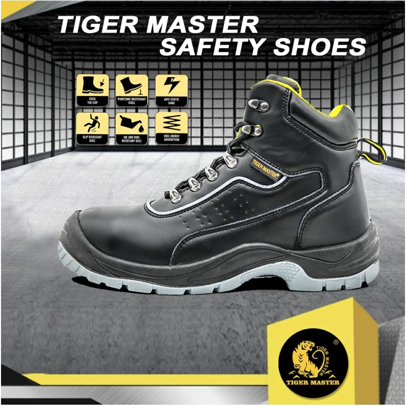China TM2020 oil slip resistant prevent puncture labor protection industrial safety shoes steel toe manufacturer