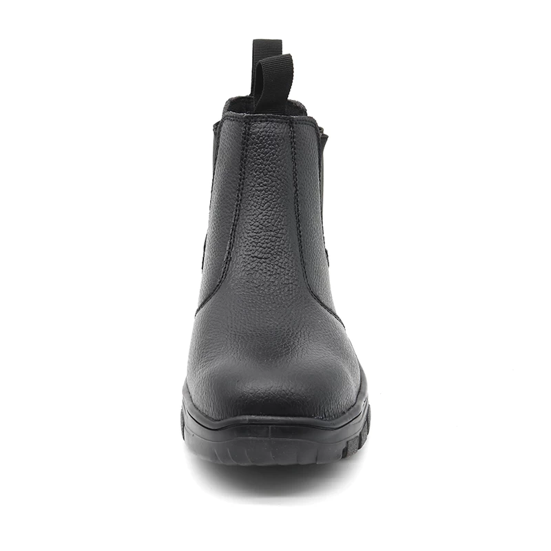 중국 TM2030 오일 슬립 방지 스틸 발가락 미드 플레이트 남성용 산업 안전화 레이스 없음 제조업체
