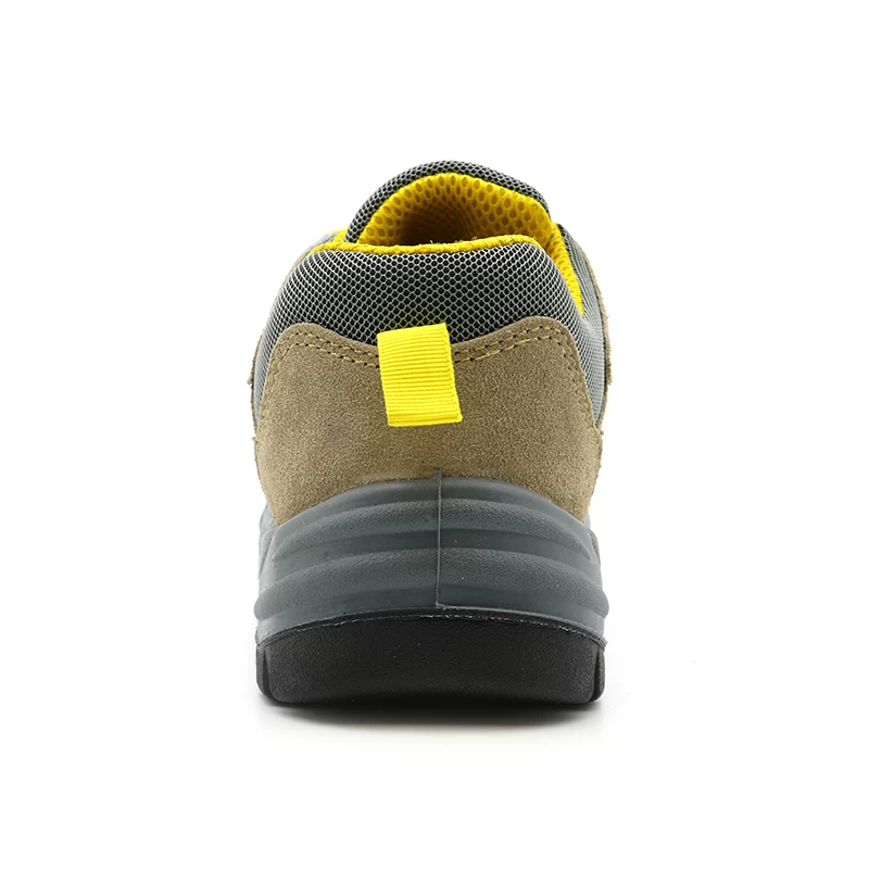 Китай TM209L Нескользящая полиуретановая подошва из замши с защитой от проколов, дешевая защитная обувь со стальным носком производителя