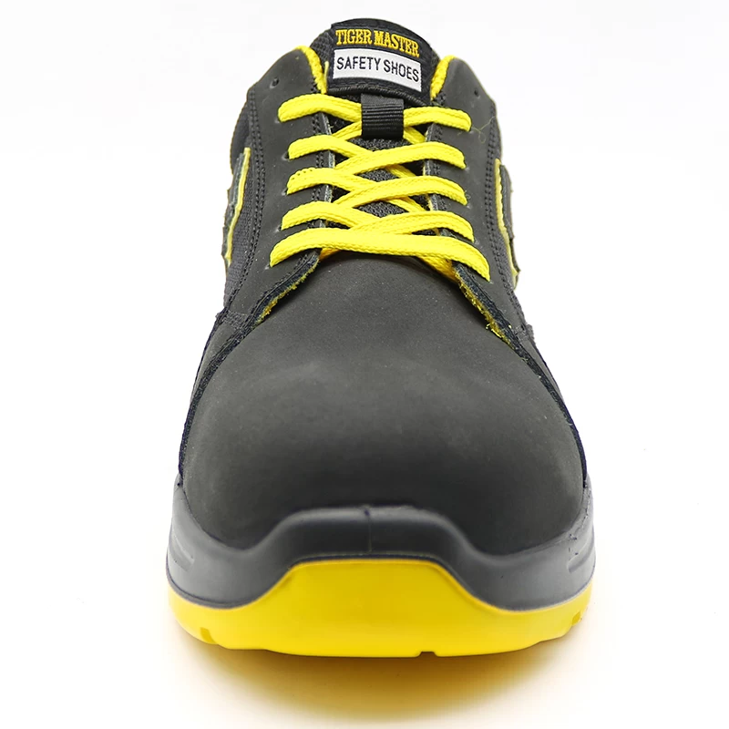 China TM2105 new design PU sole oil slip resistant steel toe anti puncture work shoes safety manufacturer