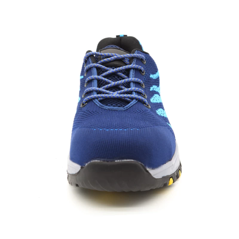 Chine TM214 chaussures de sécurité de sport respirantes à semelle en caoutchouc souple résistantes à l'huile et aux acides fabricant