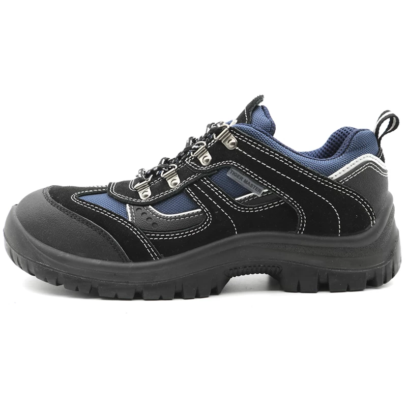 China TM215 Anti slip oil resistant suede leather unisex fashionable sport non safety shoes manufacturer