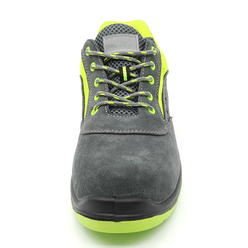 China TM223 Anti slip PU outsole CE composite toe metal free lightweight safety sport shoes manufacturer