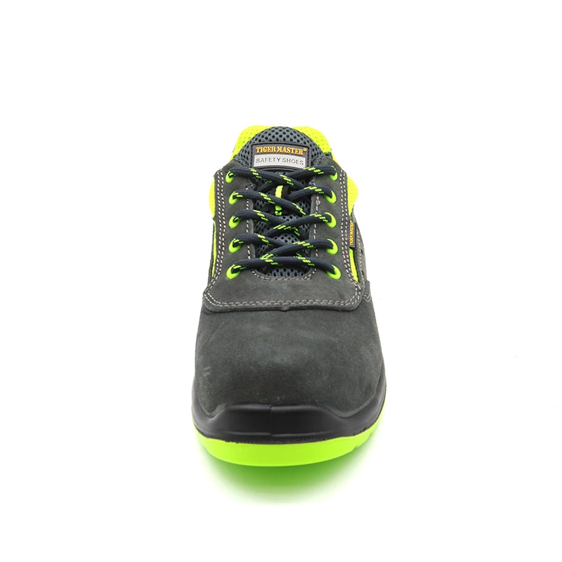 China TM223 Oil slip resistant composite toe anti puncture lightweight sport safety shoes manufacturer