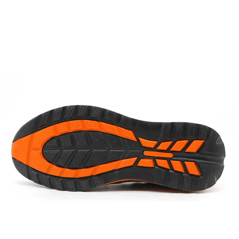 Chine TM226 huile anti-acide semelle en caoutchouc souple bout en acier anti-crevaison femmes chaussures de sécurité sport fabricant