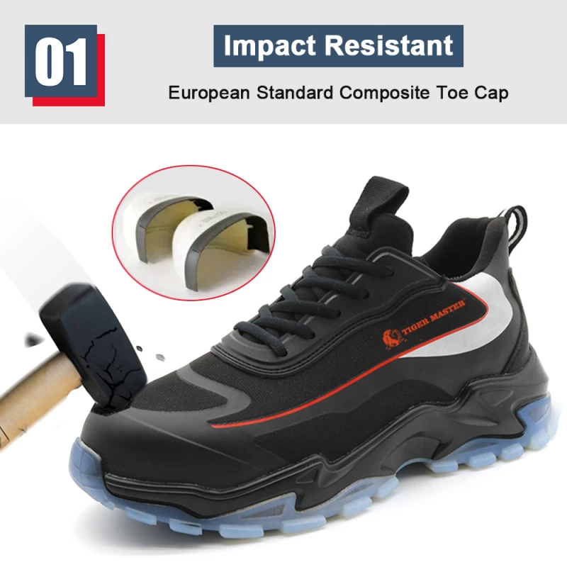 China TM236 Non-slip TPU outsole composite toe anti puncture waterproof safety shoe 2022 manufacturer