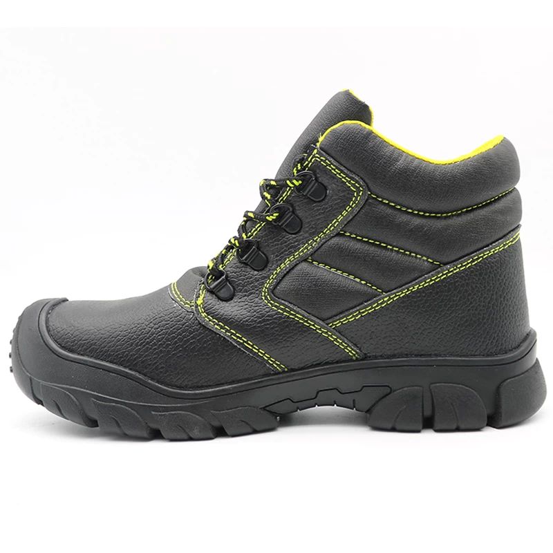 Chine TM3005 Oil acid resistant anti slip rubber sole steel toe prevent puncture leather safety shoes fabricant