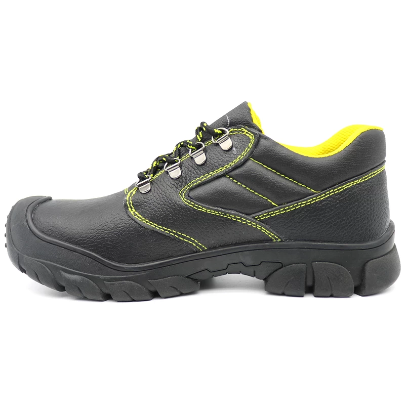 China TM3006 Low ankle anti slip steel toe prevent puncture leather oil field work shoes manufacturer
